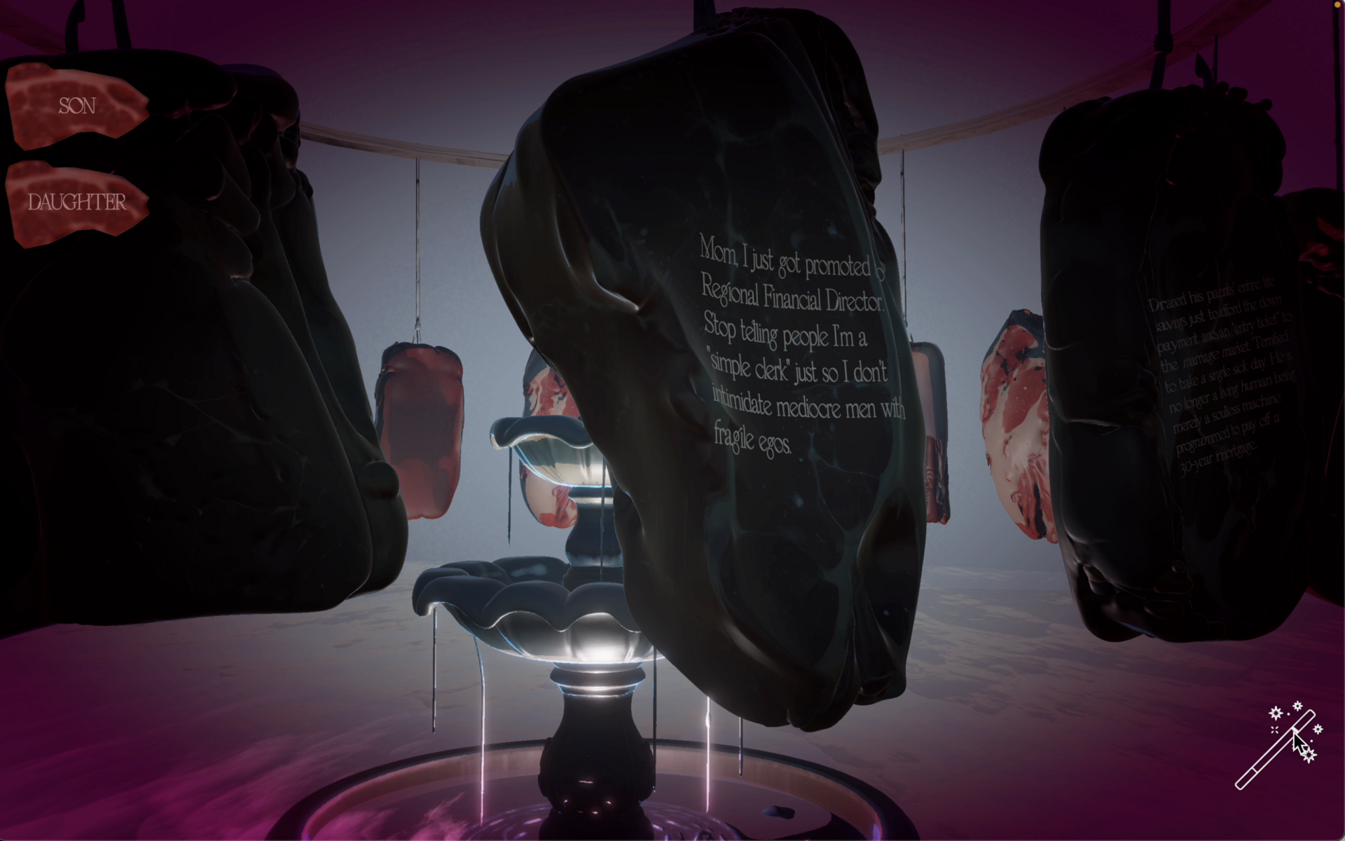 White Lighting Interaction